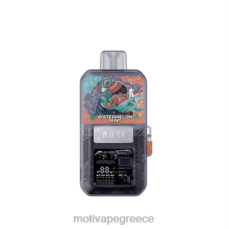 0B6XL78 MOTI Go Pro pod+συσκευή μιας χρήσης καρπούζι μέντα | MOTI vape flavors Greece