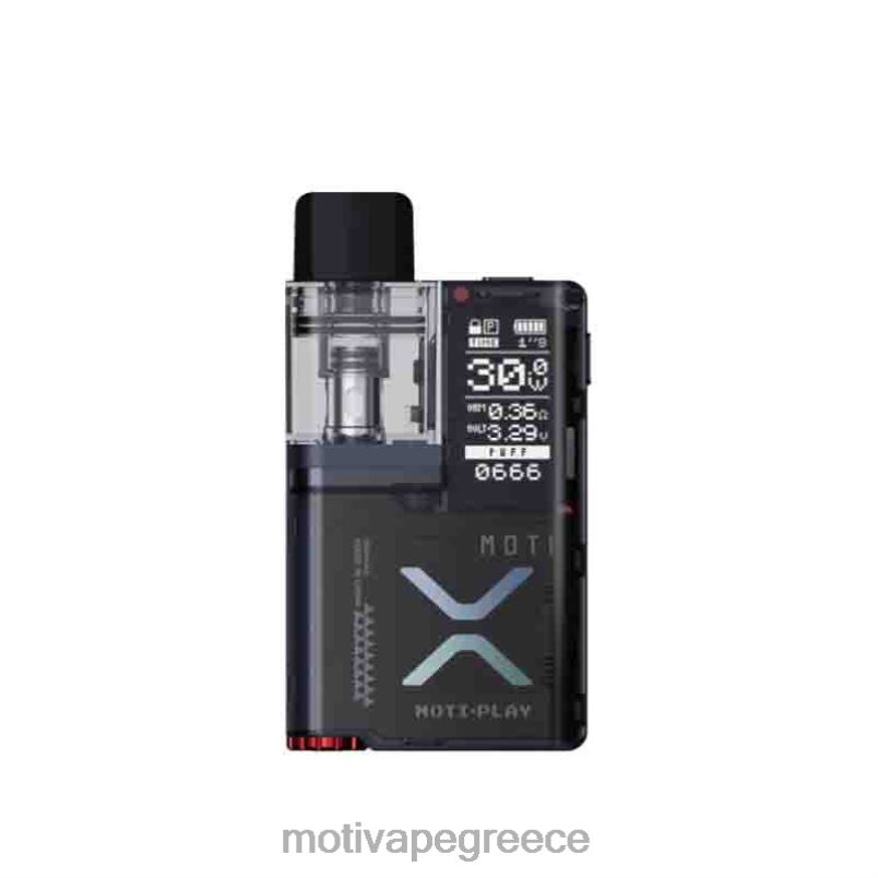 0B6XL98 MOTI Play pod mod kit μπλε του κυβερνοχώρου | MOTI vape flavors Greece